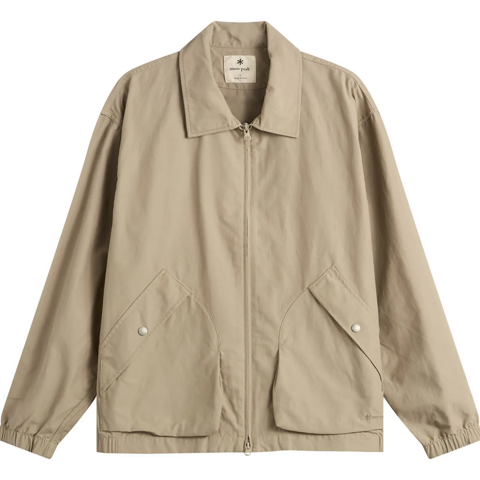 Snow Peak Light Dobby Cloth Harrington Jacket