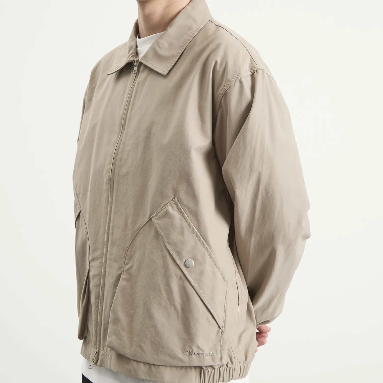 Snow Peak Light Dobby Cloth Harrington Jacket