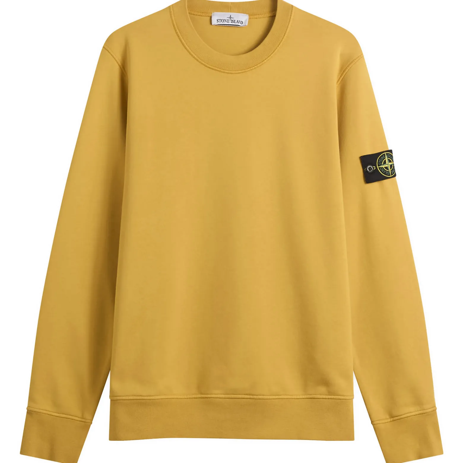 Stone Island Garment Dyed Crew Neck Sweatshirt