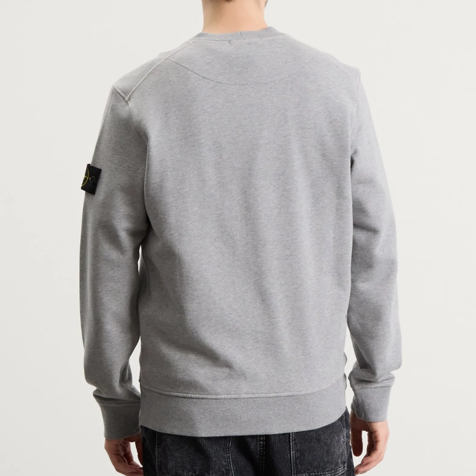 Stone Island Garment Dyed Crew Neck Sweatshirt