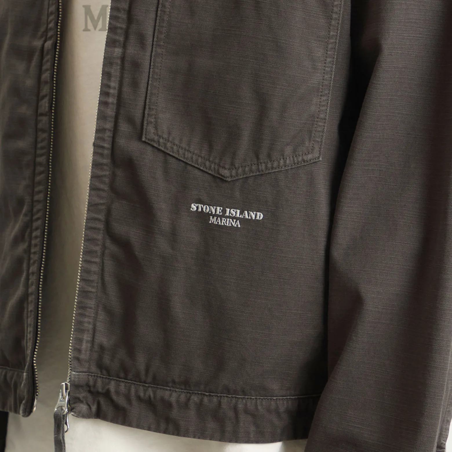 Stone Island Marina Batavia-TC Zip Jacket