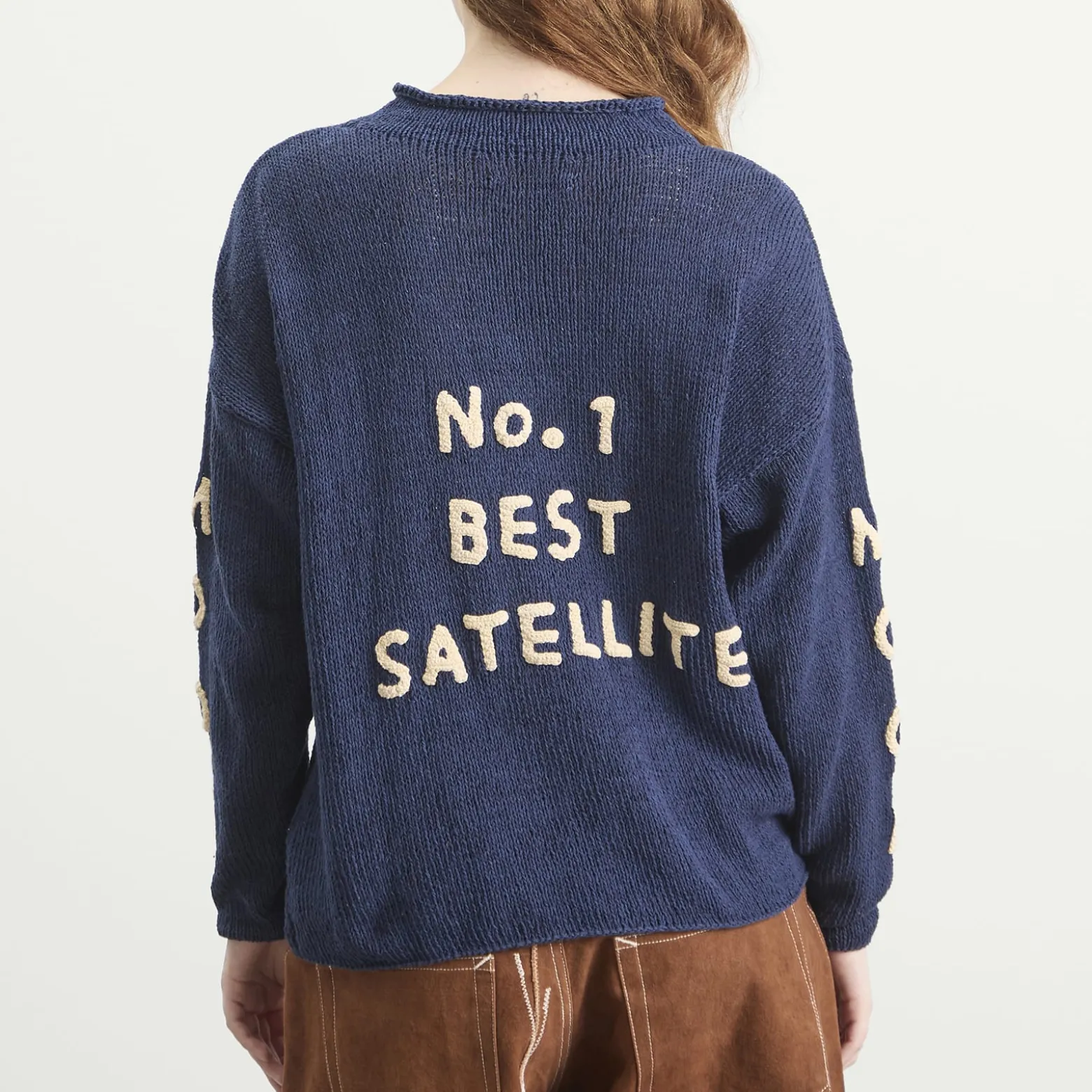 Story mfg. Hand Knit Twinsun Roll Neck