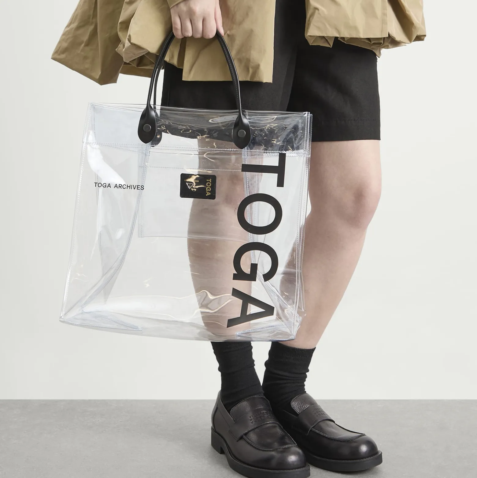 TOGA Logo Tote Bag PVC