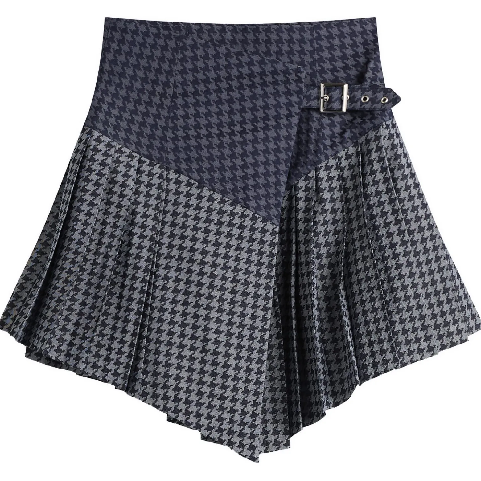 Tolu Coker Kilt Skirt Mini