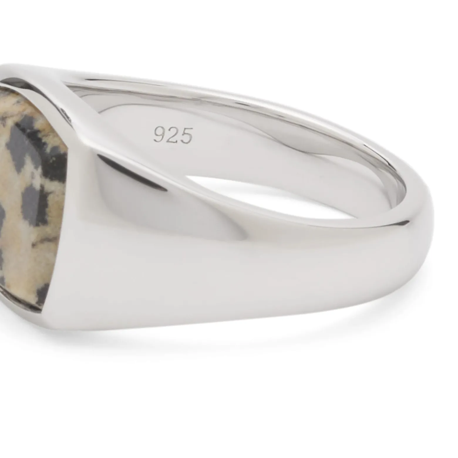 Tom Wood Kay Leopard Jasper Ring Presented by END.