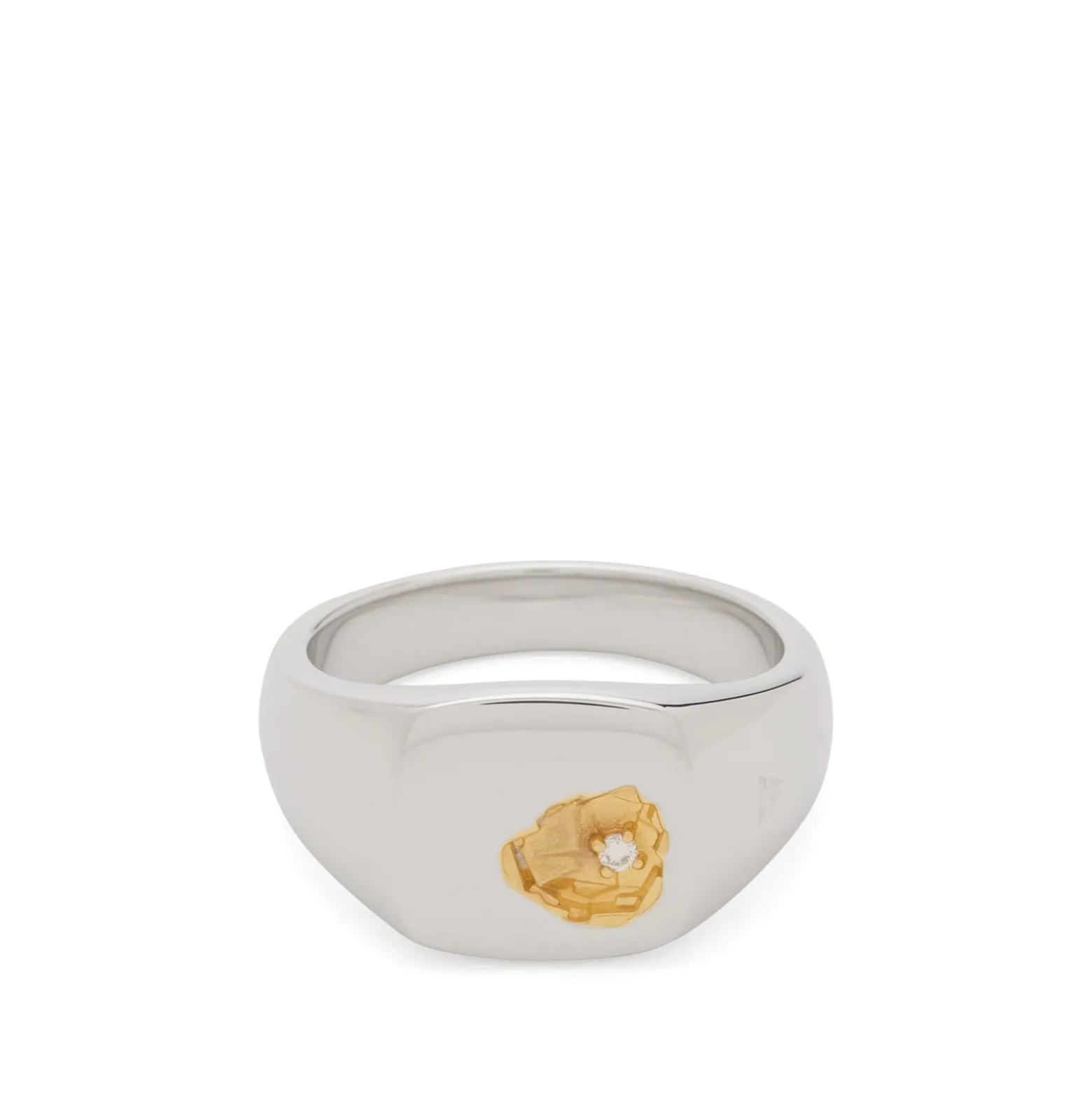 Tom Wood Small Mined Diamond Ring