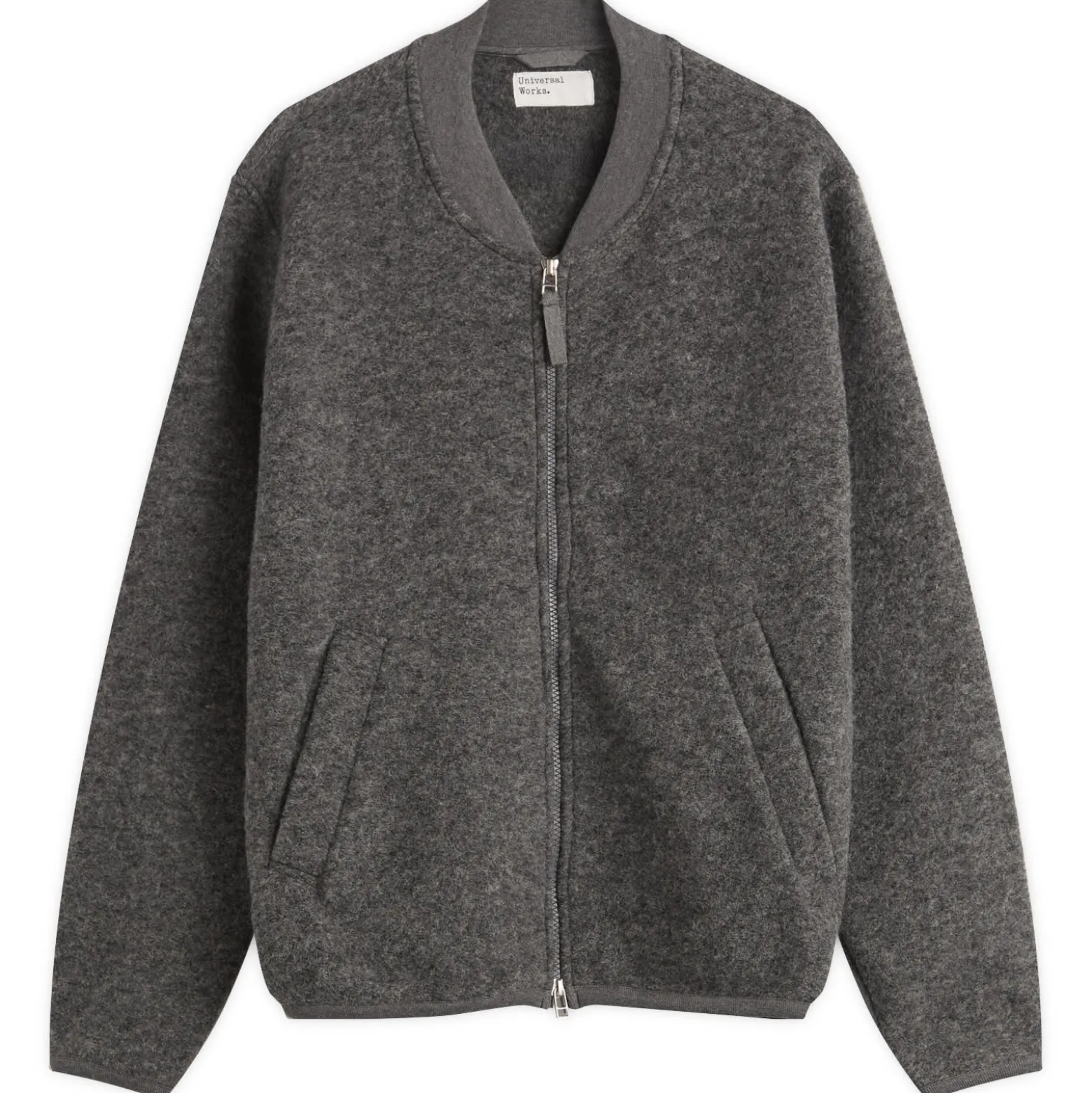Universal Works Wool Fleece Zip Bomber - Presented by END.