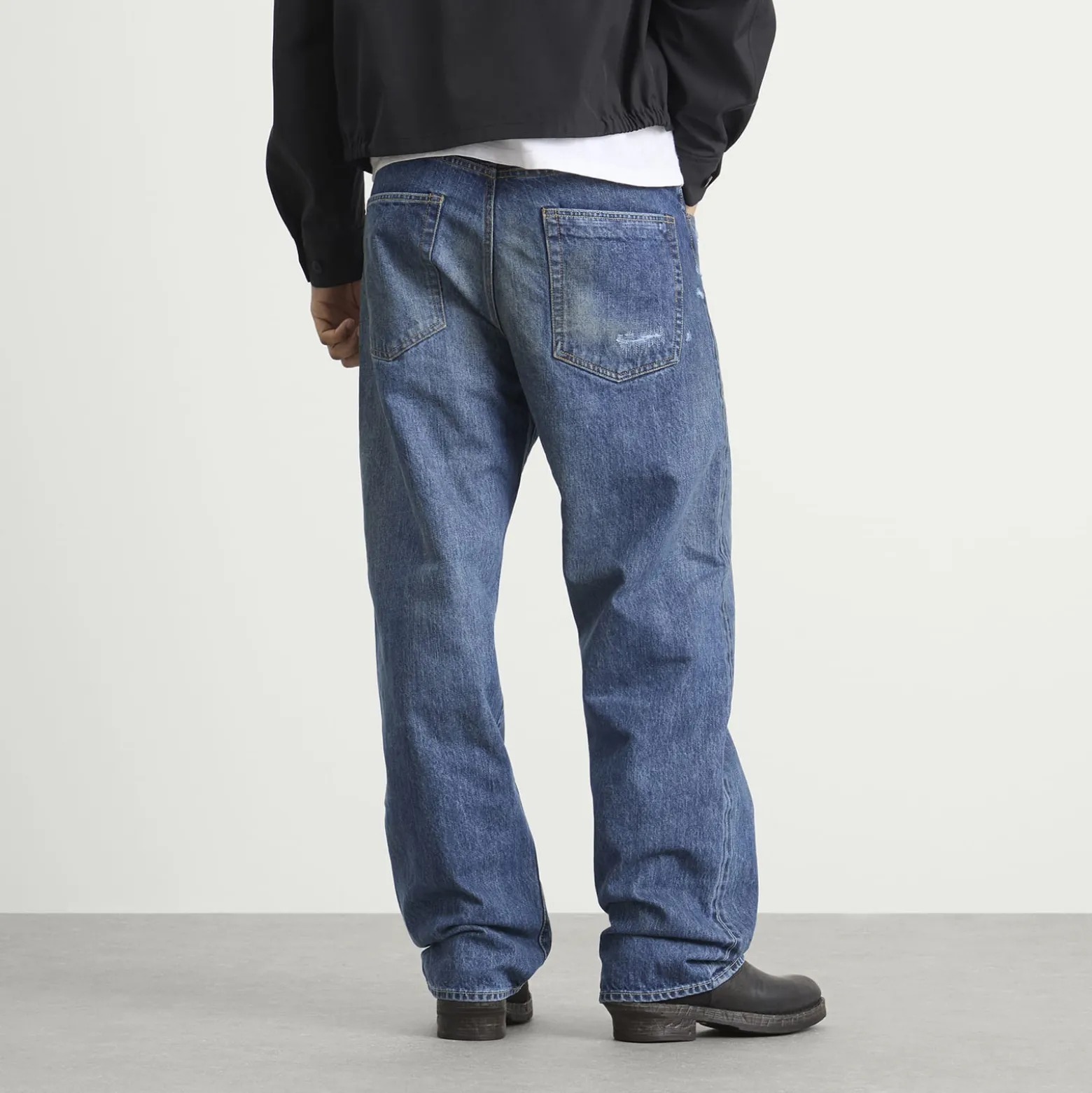 Visvim Social Sculpture 01 Wide Damaged Jeans