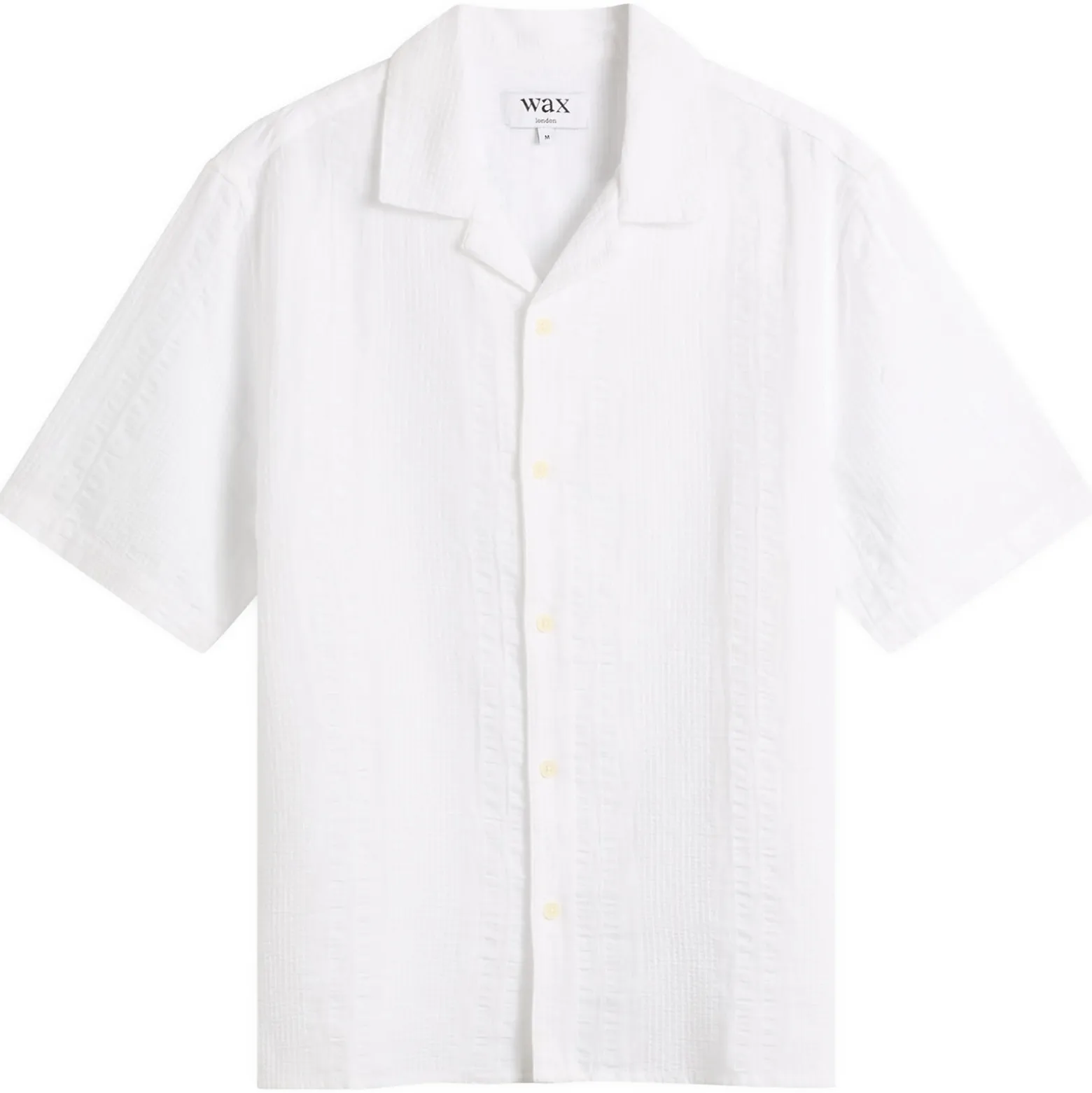 Wax London Didcot Double Weave Grid Vacation Shirt