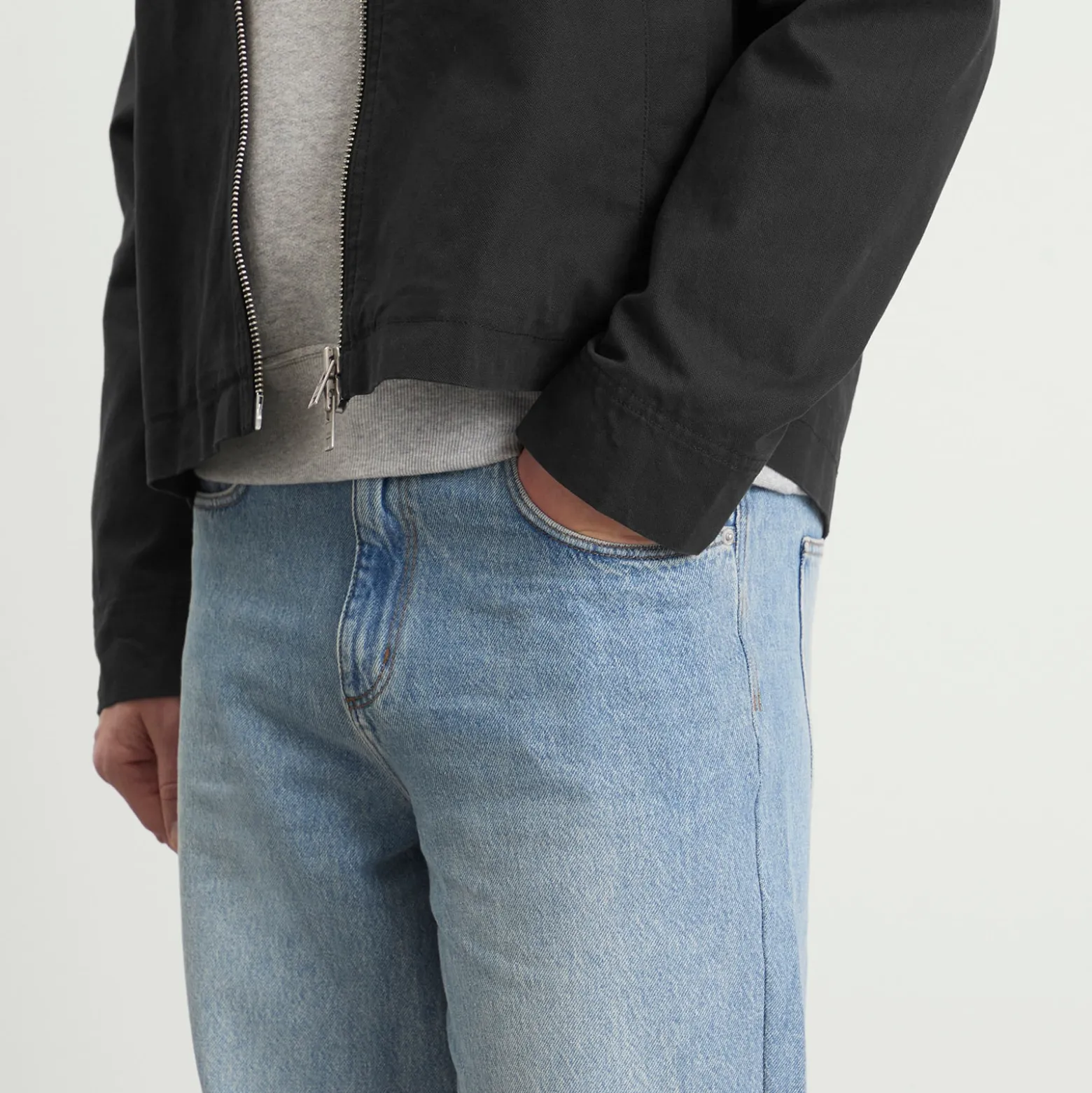 Wax London Vintage Denim Loose Fit Jeans