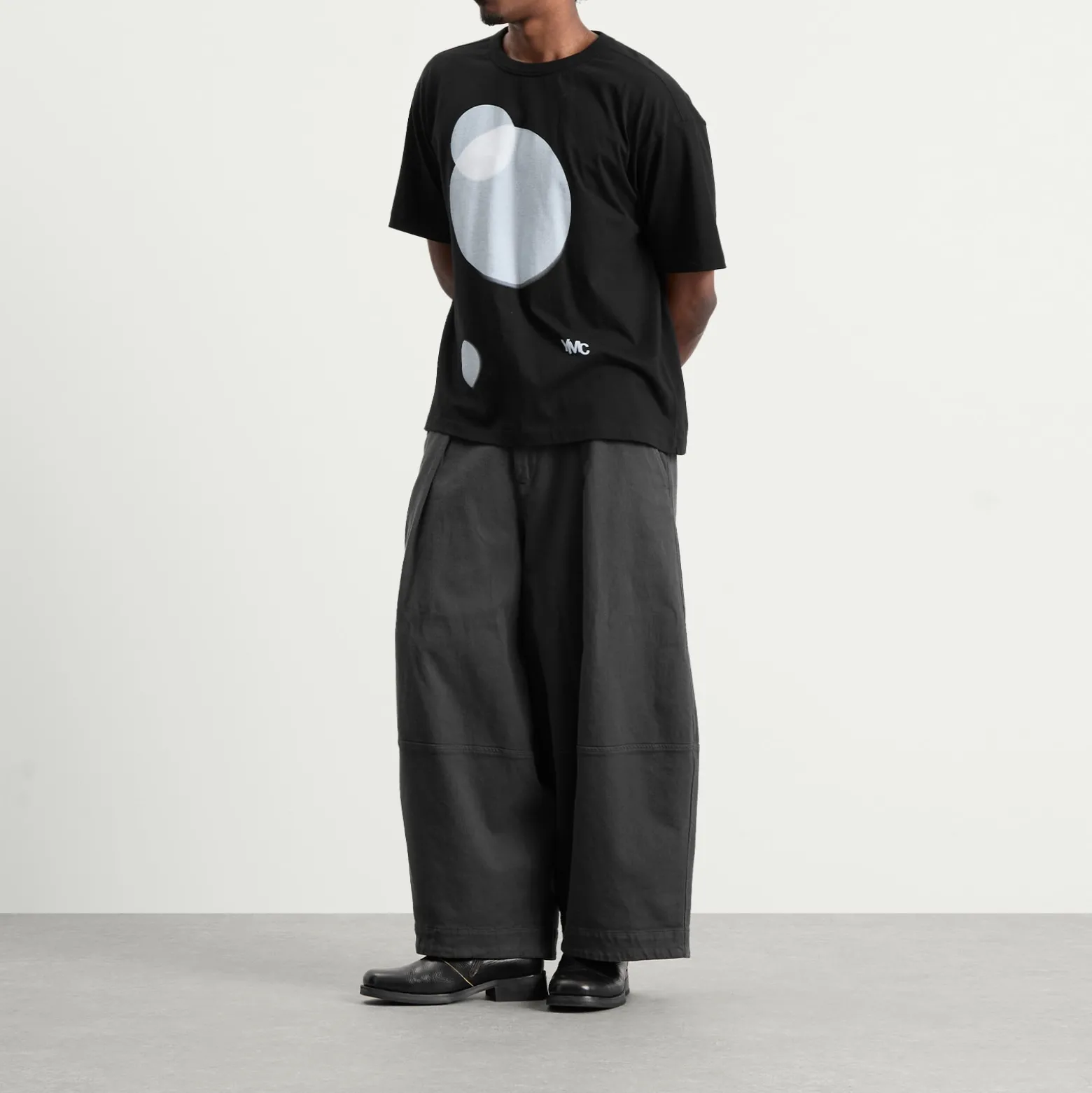 YMC Death Star Print Triple T Shirt