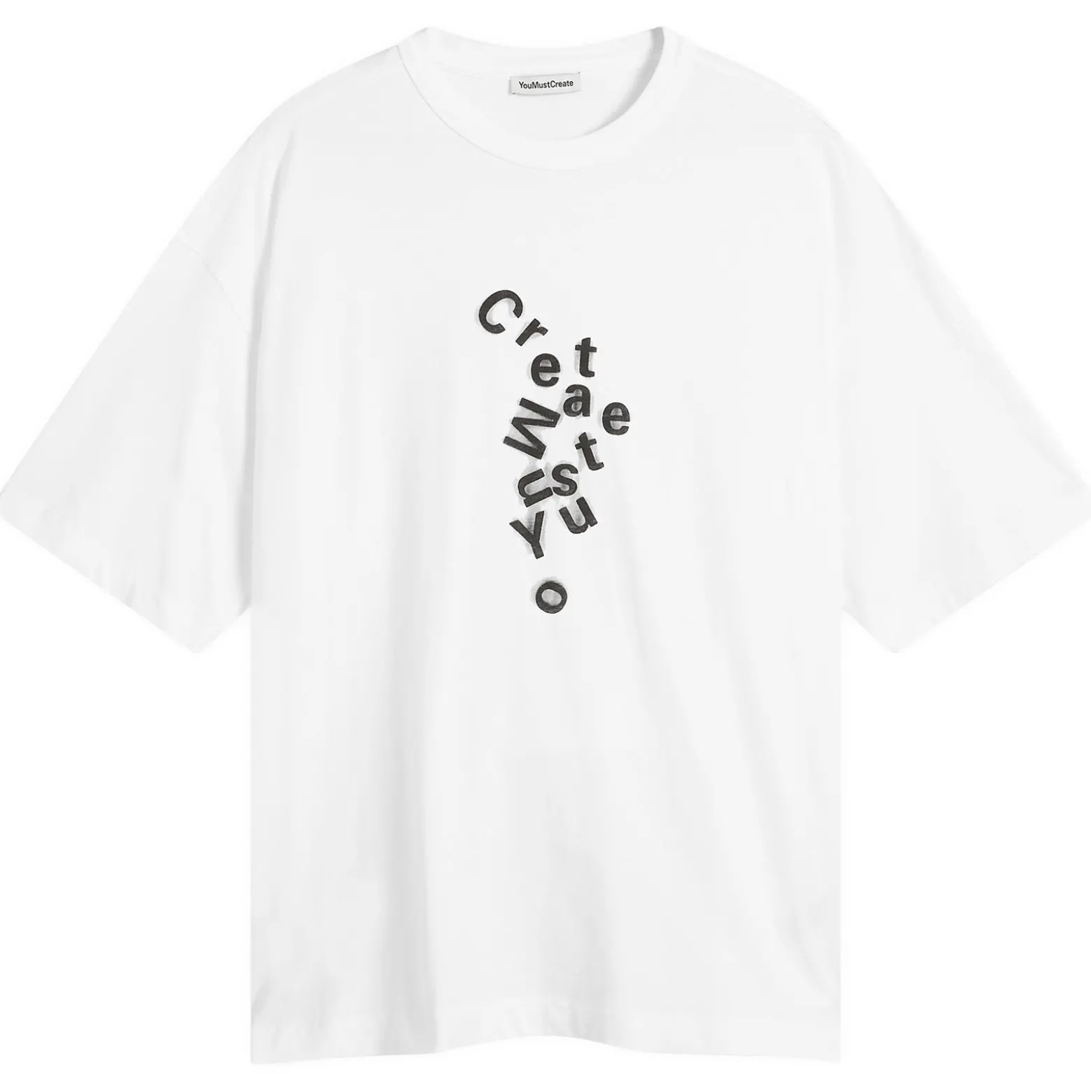 YMC Jumbled Logo Print Triple T Shirt