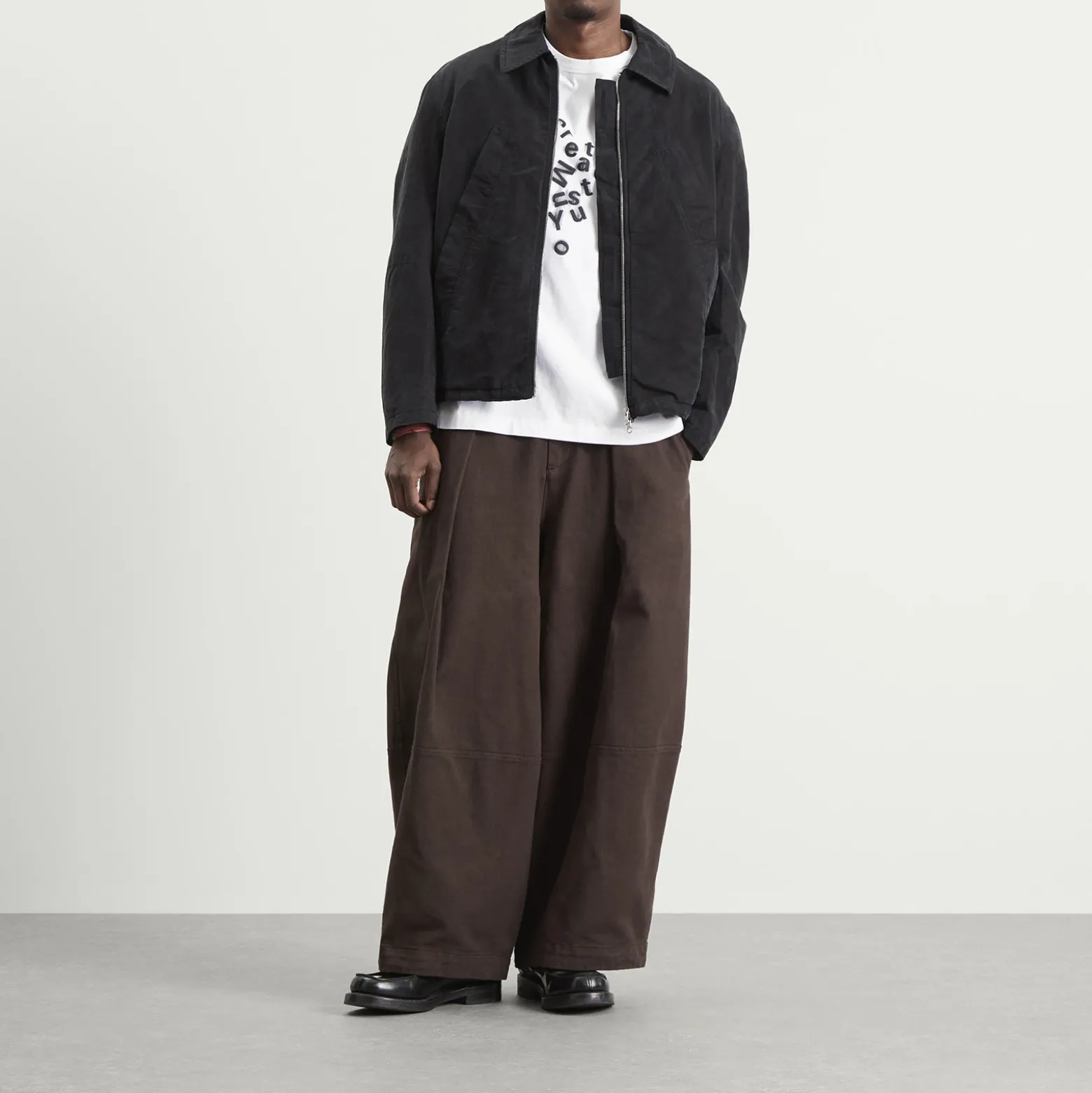 YMC Jumbled Logo Print Triple T Shirt