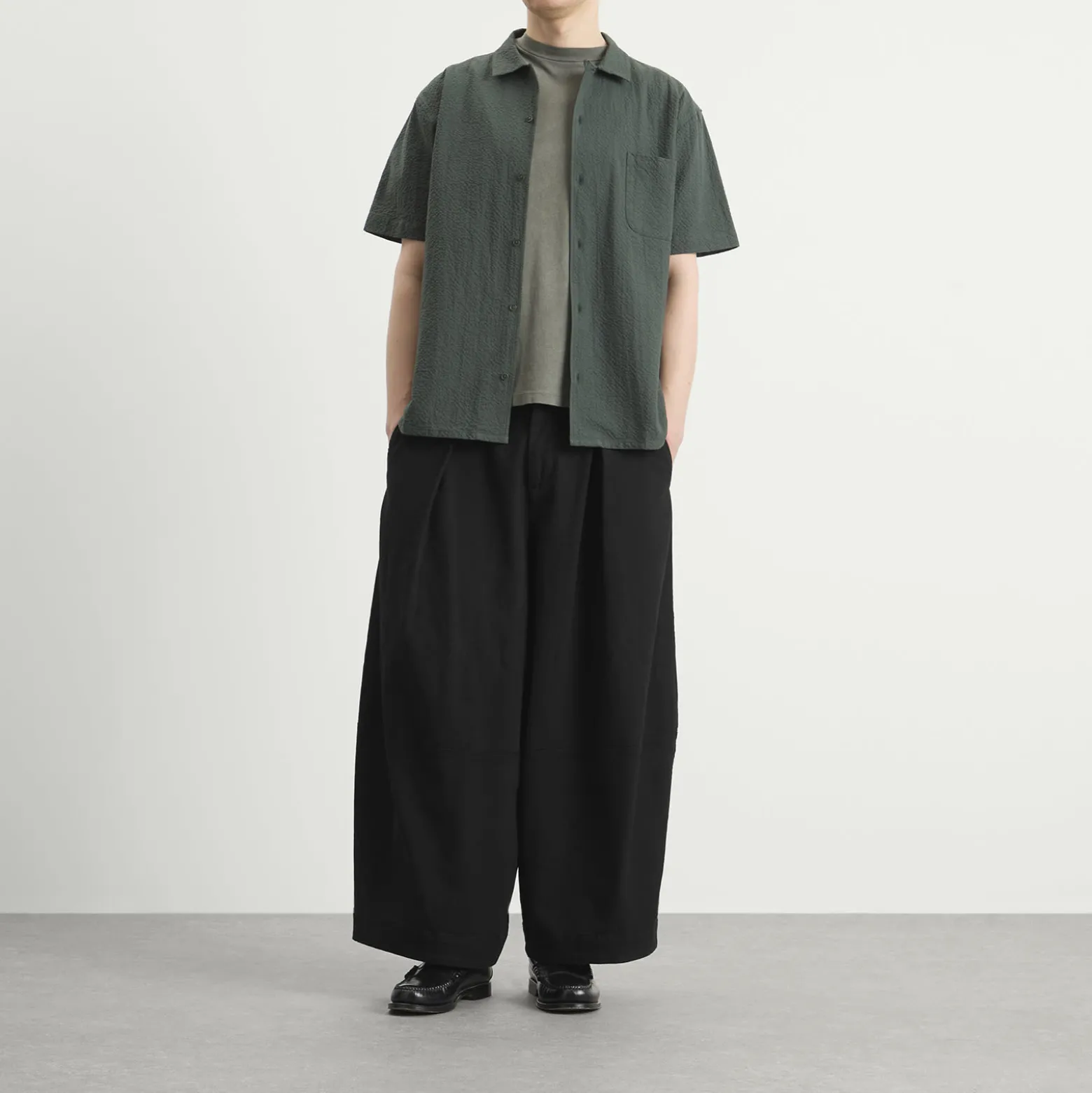 YMC Organic Seersucker Malick Shirt