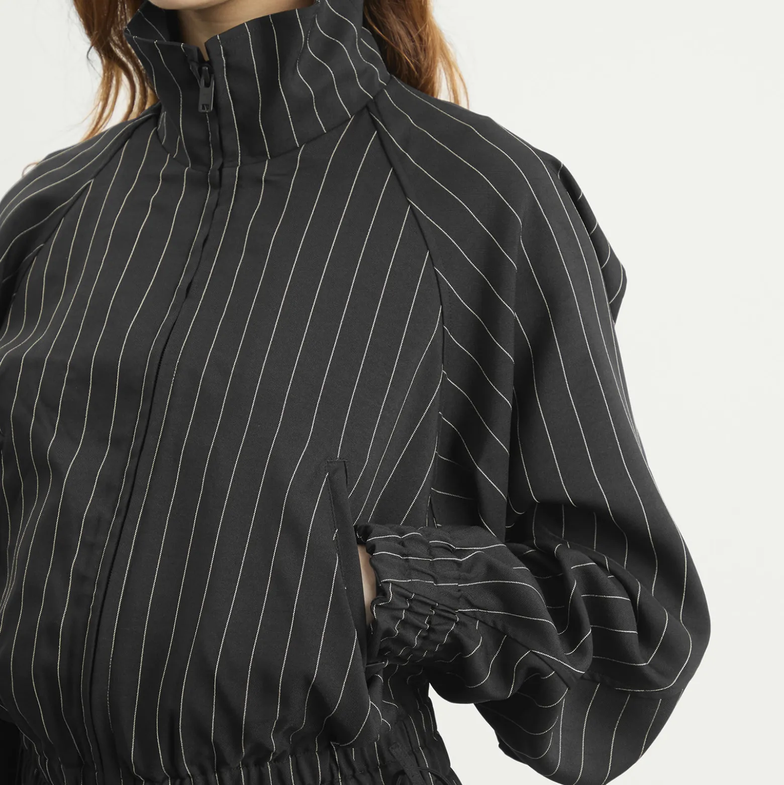 Y-3 Pinstripe Sport Uniform Blouson